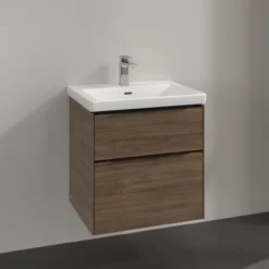 V&b subway 3.0 servantskap 57x47 arizona oak håndtak i volcano black