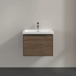 V&b subway 3.0 servantskap 57x42 arizona oak håndtak i volcano black