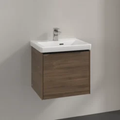 V&b subway 3.0 servantskap 47x42 arizona oak håndtak i volcano black