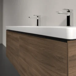 V&b subway 3.0 servantskap 127x42 arizona oak håndtak i volcano black