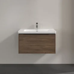 V&b subway 3.0 servantskap 77x42 arizona oak håndtak i volcano black