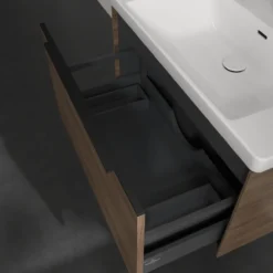 V&b subway 3.0 servantskap 77x42 arizona oak håndtak i volcano black