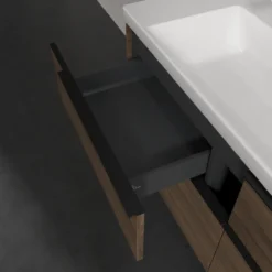 V&b subway 3.0 servantskap 127x57 arizona oak håndtak i volcano black