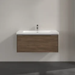 V&b subway 3.0 servantskap 97x42 arizona oak m/lys håndtak i krom