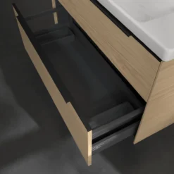 V&b subway 3.0 servantskap 97x57 arizona oak m/lys håndtak i volcano black