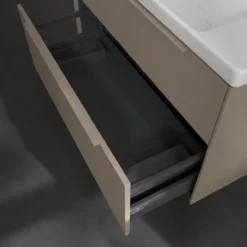 V&b subway 3.0 servantskap 97x57 black graphite m/lys håndtak i volcano