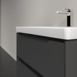 V&b subway 3.0 servantskap 62x57 black graphite m/lys håndtak i volcano
