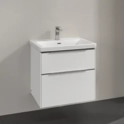 V&b subway 3.0 servantskap 62x57 brilliant white håndtak i krom