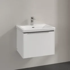 V&b subway 3.0 servantskap 57x42 brilliant white håndtak i krom