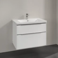 V&b subway 3.0 servantskap 77x57 brilliant white håndtak i krom