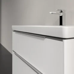 V&b subway 3.0 servantskap 77x57 brilliant white håndtak i krom