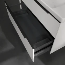 V&b subway 3.0 servantskap 97x57 brilliant white håndtak i volcano black