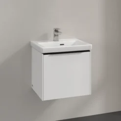 V&b subway 3.0 servantskap 47x42 brilliant white håndtak i volcano black