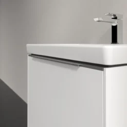V&b subway 3.0 servantskap 57x42 brilliant white m/lys håndtak i krom