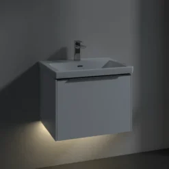 V&b subway 3.0 servantskap 57x42 brilliant white m/lys håndtak i krom