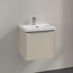 V&b subway 3.0 servantskap 47x42 cashmere grey håndtak i krom
