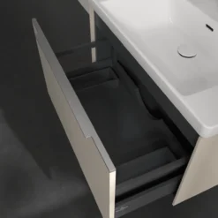 V&b subway 3.0 servantskap 77x42 cashmere grey håndtak i krom