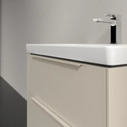 V&b subway 3.0 servantskap 62x57 cashmere grey håndtak i møbelets farge