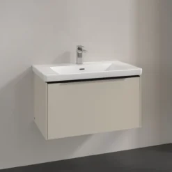 V&b subway 3.0 servantskap 77x42 cashmere grey håndtak i volcano black