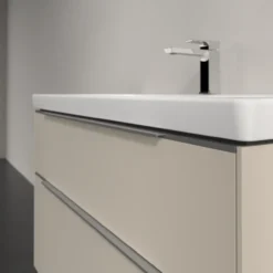 V&b subway 3.0 servantskap 97x57 cashmere grey m/lys håndtak i krom