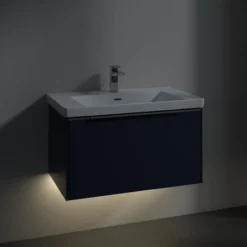 V&b subway 3.0 servantskap 77x42 cashmere grey m/lys håndtak i krom