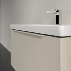 V&b subway 3.0 servantskap 77x42 cashmere grey m/lys håndtak i møbelets farge
