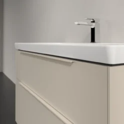 V&b subway 3.0 servantskap 97x57 cashmere grey m/lys håndtak i møbelets farge