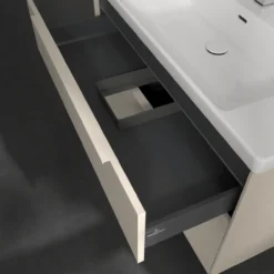 V&b subway 3.0 servantskap 97x57 cashmere grey m/lys håndtak i møbelets farge