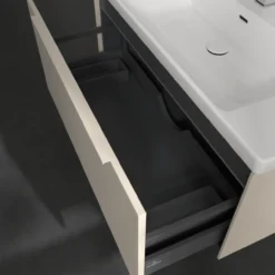 V&b subway 3.0 servantskap 97x42 cashmere grey m/lys håndtak i møbelets farge