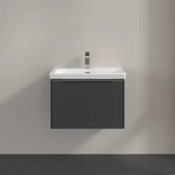 V&b subway 3.0 servantskap 66x42 graphite håndtak i krom