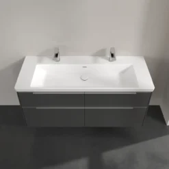 V&b subway 3.0 servantskap 127x57 graphite håndtak i krom