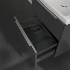 V&b subway 3.0 servantskap 57x47 graphite håndtak i krom