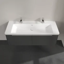 V&b subway 3.0 servantskap 127x42 graphite håndtak i krom