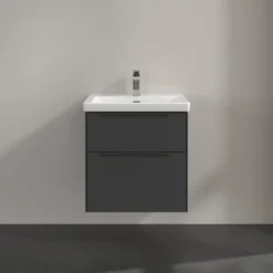 V&b subway 3.0 servantskap 57x47 graphite håndtak i møbelets farge