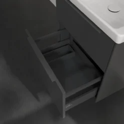 V&b subway 3.0 servantskap 57x47 graphite håndtak i møbelets farge
