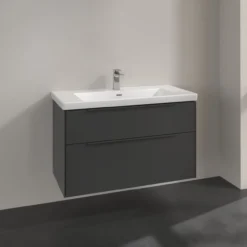 V&b subway 3.0 servantskap 97x57 graphite håndtak i møbelets farge