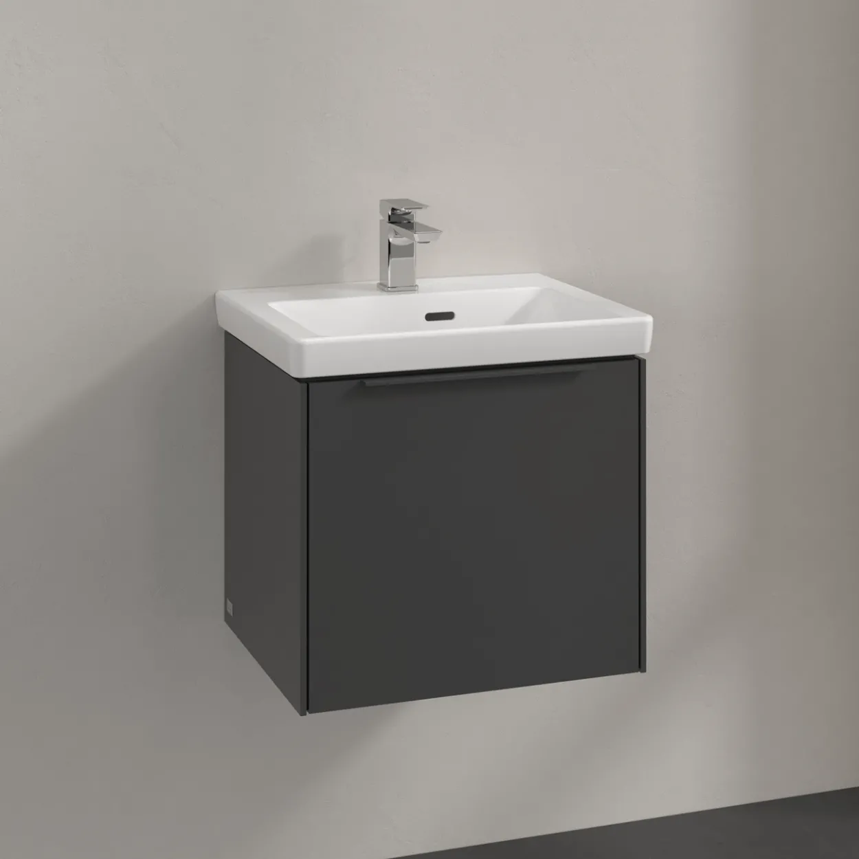 V&b subway 3.0 servantskap 47x42 graphite håndtak i møbelets farge