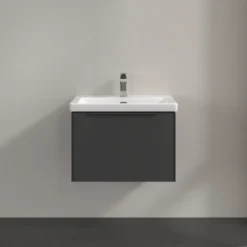 V&b subway 3.0 servantskap 66x42 graphite håndtak i møbelets farge