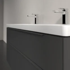 V&b subway 3.0 servantskap 127x57 graphite håndtak i møbelets farge