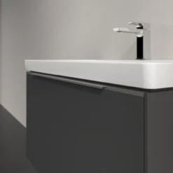 V&b subway 3.0 servantskap 77x42 graphite m/lys håndtak i krom