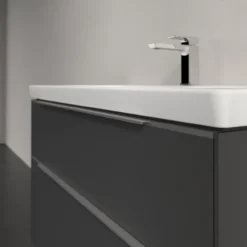 V&b subway 3.0 servantskap 97x57 graphite m/lys håndtak i krom