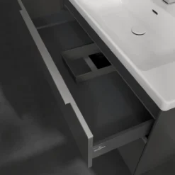 V&b subway 3.0 servantskap 97x57 graphite m/lys håndtak i krom