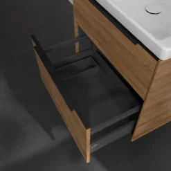 V&b subway 3.0 servantskap 62x57 graphite m/lys håndtak i krom