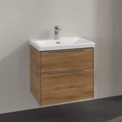 V&b subway 3.0 servantskap 62x57 kansas oak håndtak i krom