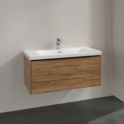 V&b subway 3.0 servantskap 97x42 kansas oak håndtak i volcano black