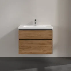 V&b subway 3.0 servantskap 77x57 kansas oak håndtak i volcano black