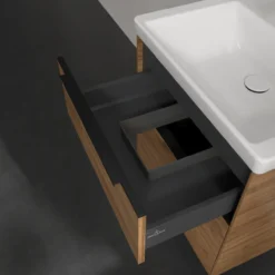 V&b subway 3.0 servantskap 57x47 kansas oak håndtak i volcano black