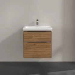 V&b subway 3.0 servantskap 57x47 kansas oak håndtak i volcano black