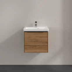 V&b subway 3.0 servantskap 47x42 kansas oak håndtak i volcano black