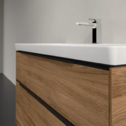 V&b subway 3.0 servantskap 97x57 kansas oak håndtak i volcano black